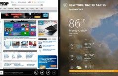 how to split screen in windows 8
