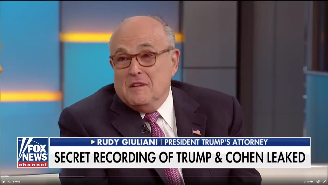 Rudy Giuliani. 