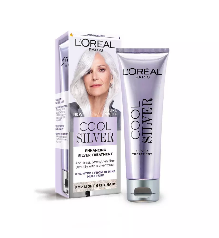 L’oréal Paris Excellence Cool Silver Enhancing Treatment Shade Pure White, 114ml