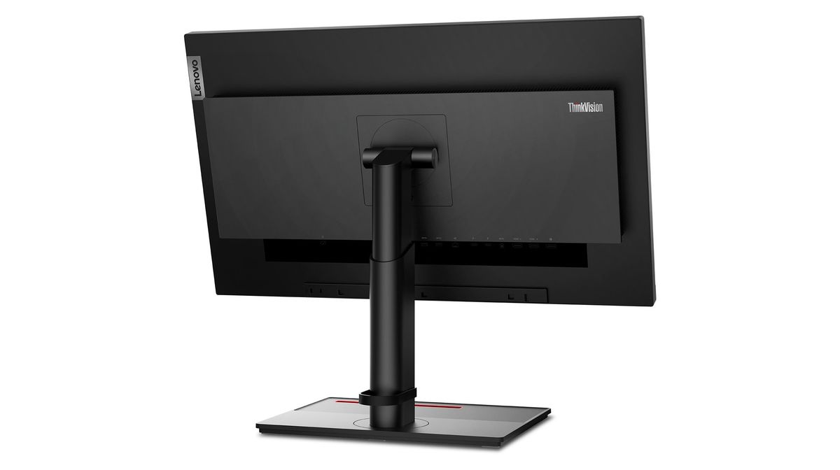 Thinkvision P27u 20 Rear Facing Right Highest Position