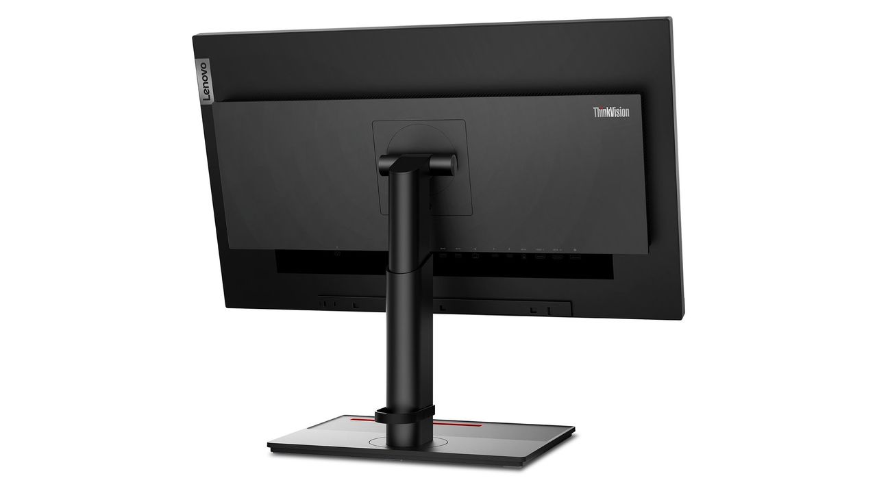 Thinkvision P27u 20 Rear Facing Right Highest Position