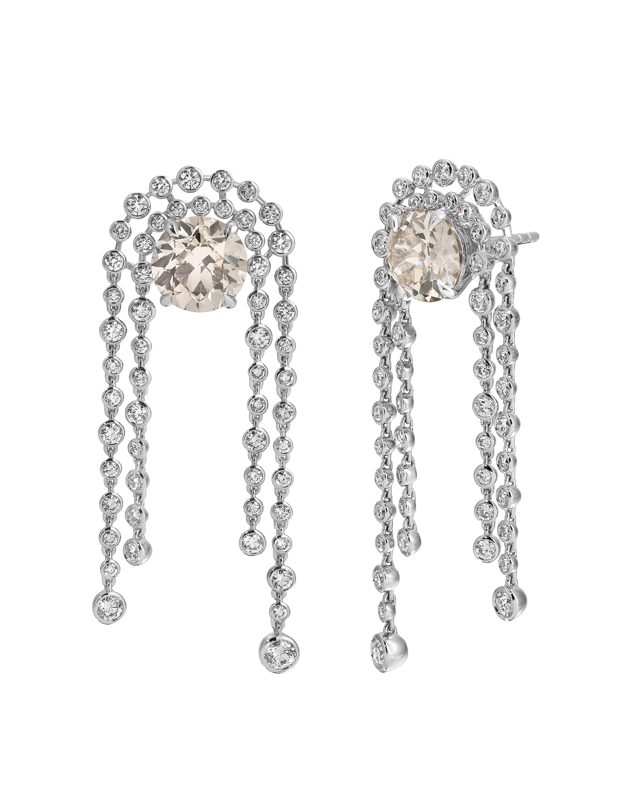 close-up of Kate Hudson's Emily P. Wheeler earrings at the 2026 Actor Awards