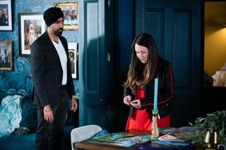 Stacey Slater is still angry with Kheerat Panesar for betraying her