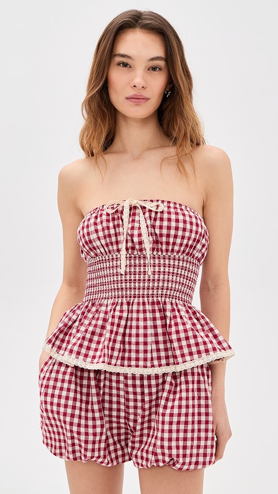 Maude Club Flora Top