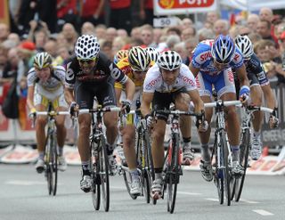 Michael Van Stayen wins, Tour of Denmark 2010, stage two