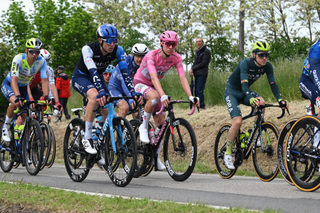 Tadej Pogačar on stage 3 of the Giro d'Italia