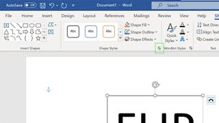 How to mirror or flip text in Microsoft Word