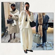 a collage of influencer images featuring cool outfit ideas for 2026