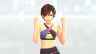 A screenshot of the upcoming Switch game, Fitness Boxing 3.