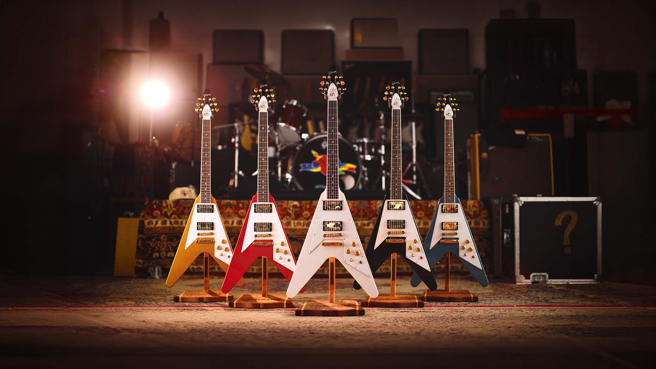 Gibson 50th Anniversary Tom Petty and the Heartbreakers Flying V
