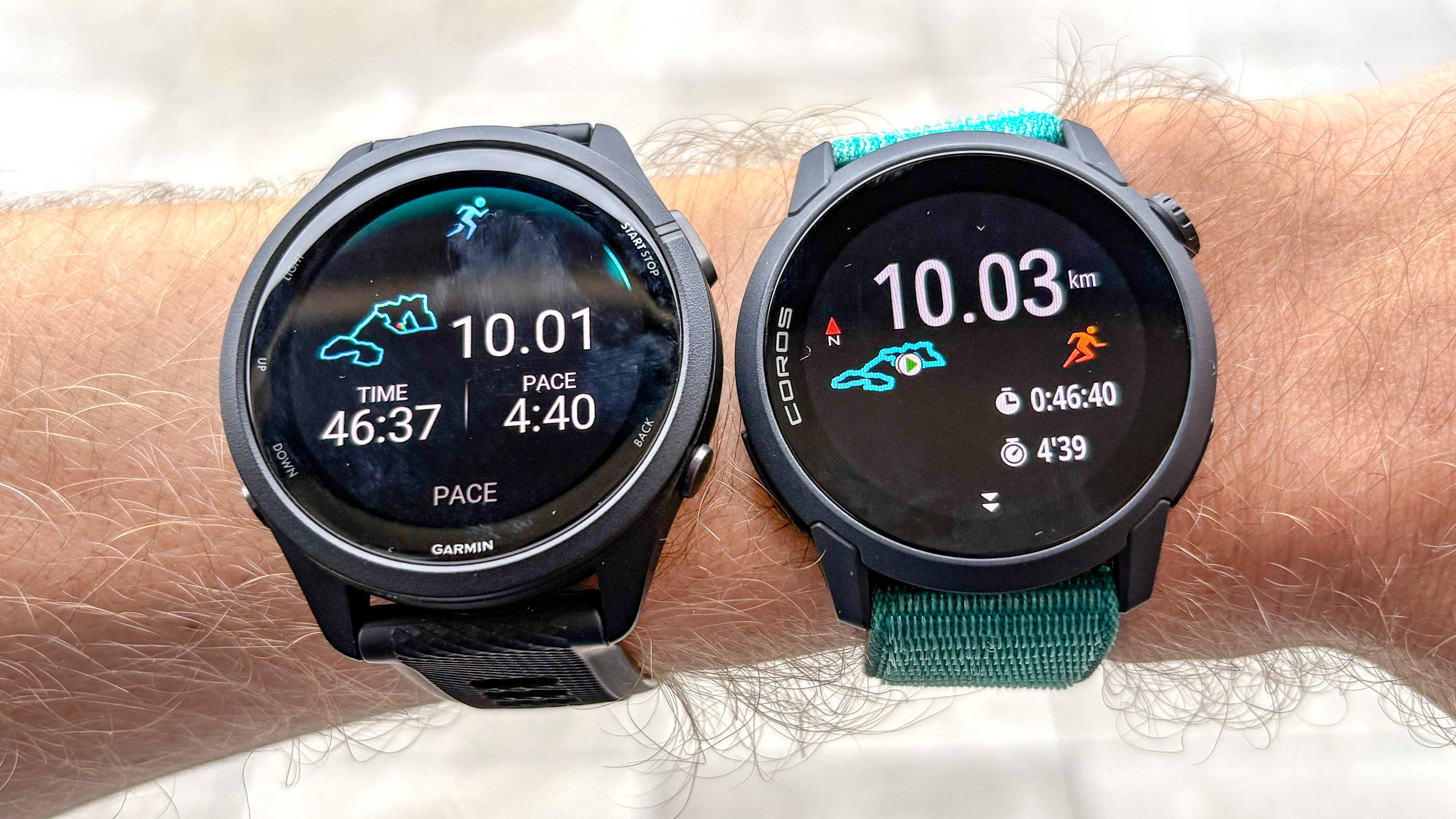 Coros Pace 4 vs Garmin Forerunner 265