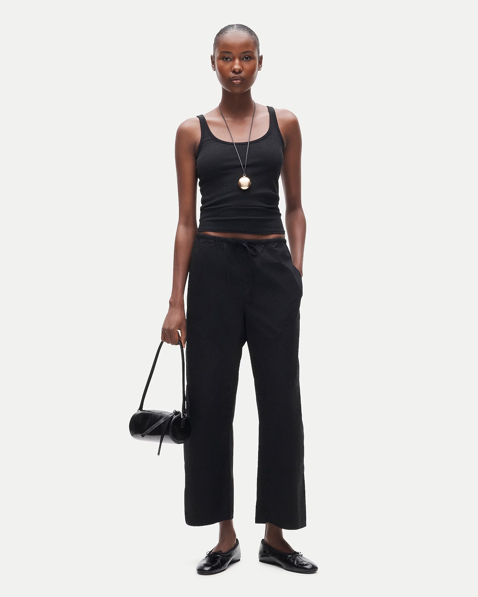 J.Crew, Luna Pant in Cotton Poplin
