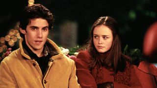 Milo Ventimiglia as Jess and Alexis Bledel as Rory in Gilmore Girls