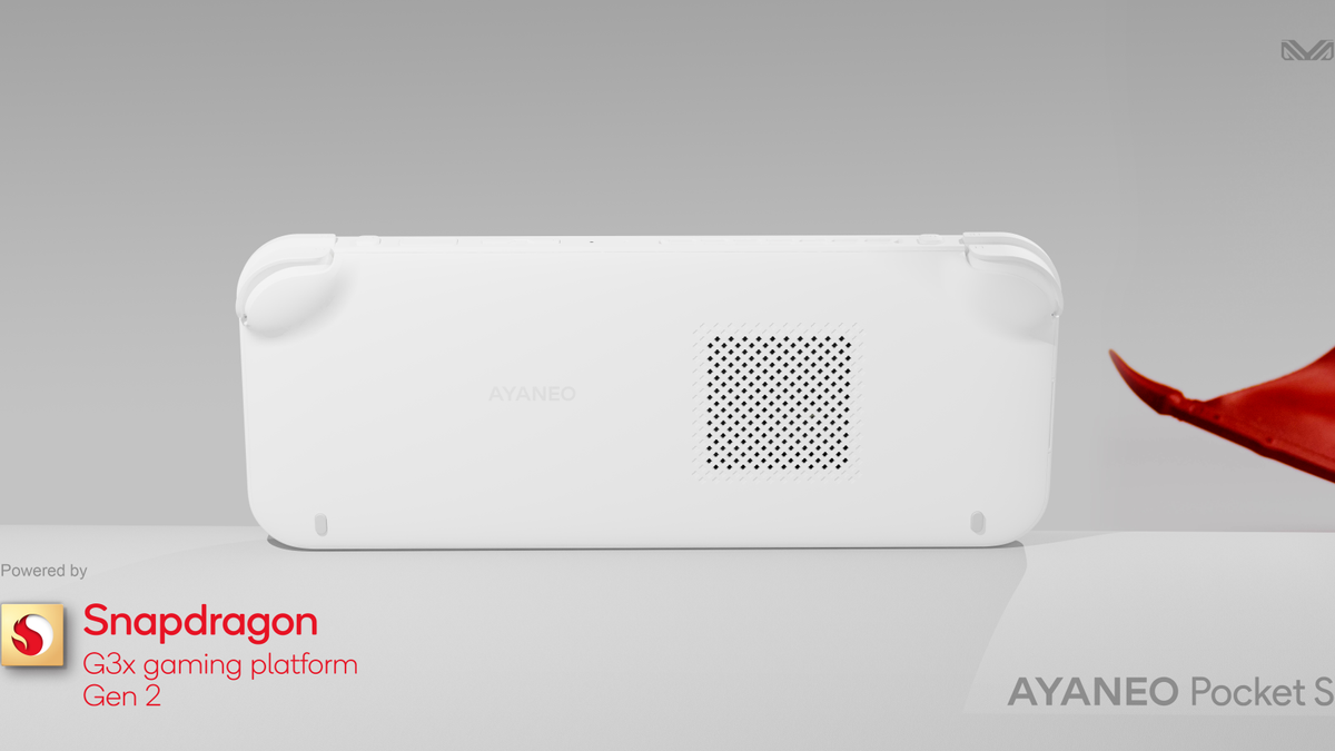 Rear view of the AYANEO Pocket S