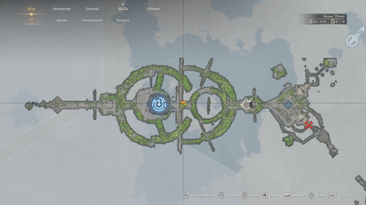 Crimson Desert Toward the Nest - 1st pipe location