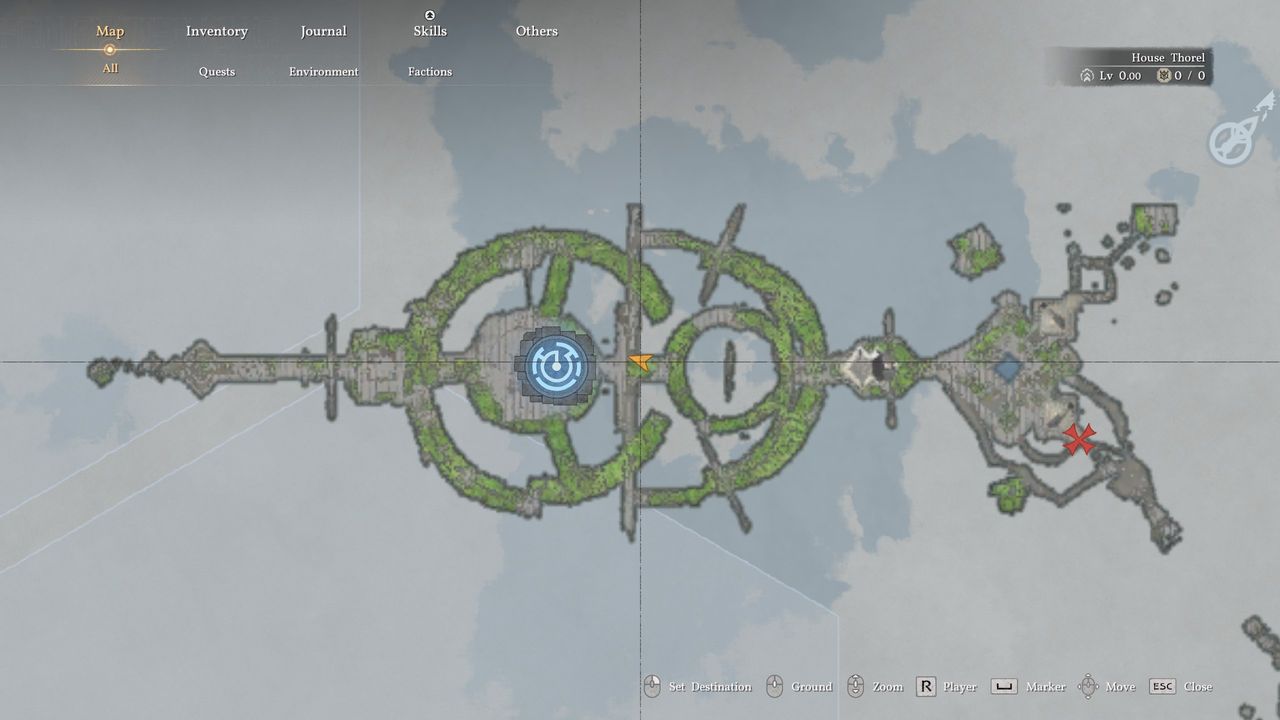 Crimson Desert Toward the Nest - 1st pipe location