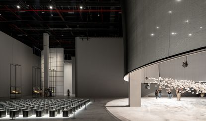 OMA-designed scenography for the Islamic Arts Biennale
