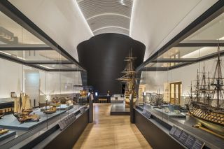 musee maritime exhibition interior