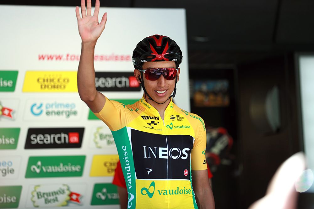 Egan Bernal (Team Ineos) wins Tour de Suisse