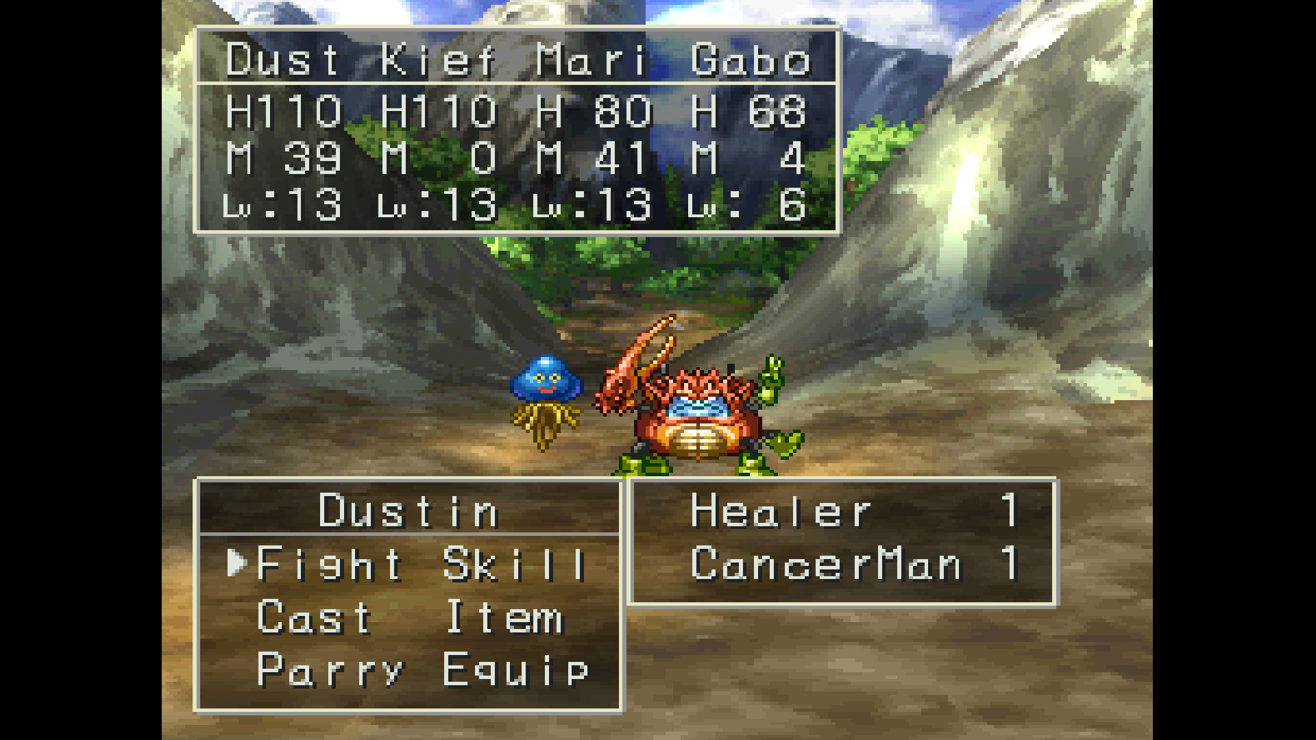 Dragon Quest 7 on PS1