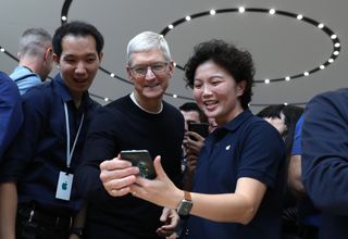 Apple CEO Tim Cook at the iPhone 11 launch