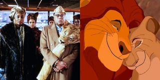 Madge Sinclair and James Earl Jones in Coming to America and The Lion King