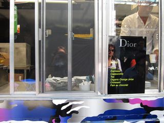The Dior food truck