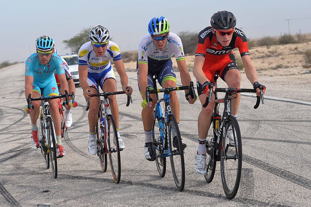 Ben Hermans (BMC) leads the breakaway