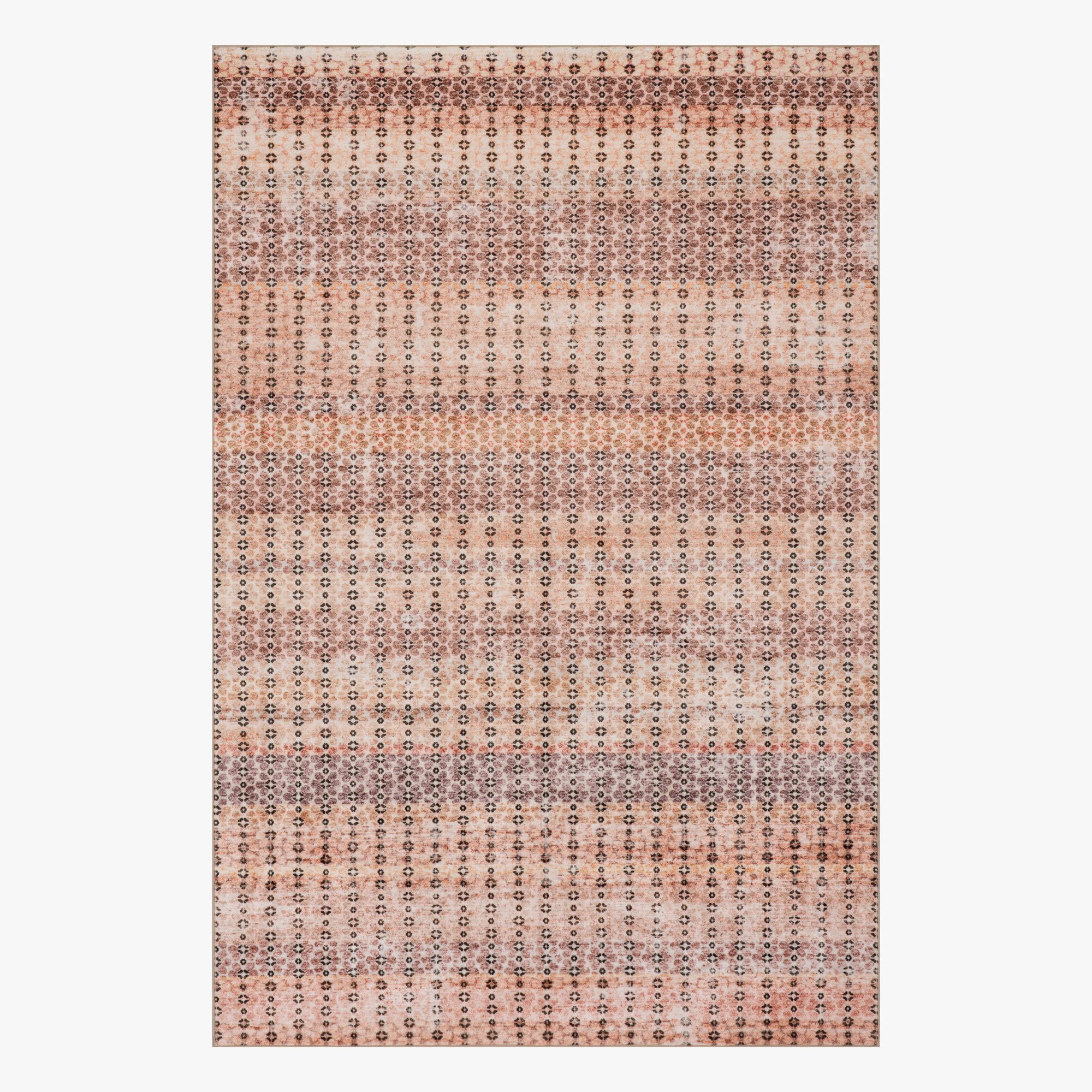 Feline Dotted Stripe Rugs