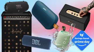 A selection of Bluetooth speakers