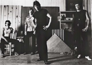 George Thorogood (front) with The Destroyers.