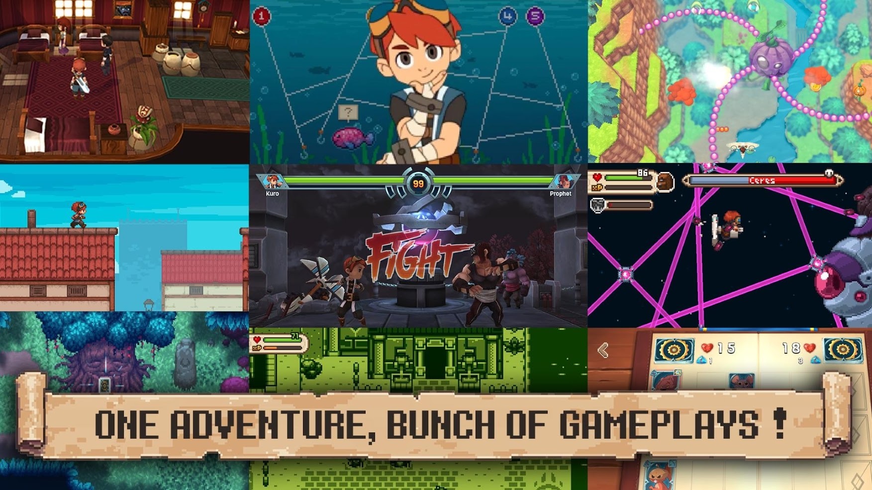 Best mobile rpgs: evoland 2