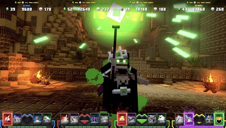 Minecraft Dungeons Arcade Screenshot