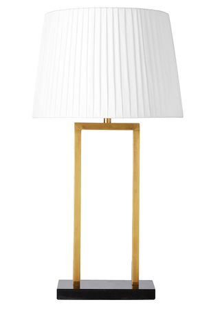 Montgomery table lamp, £232, OKA