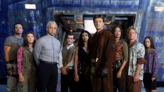 The cast of Firefly.