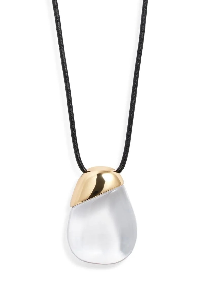 Cord Pendant Necklace