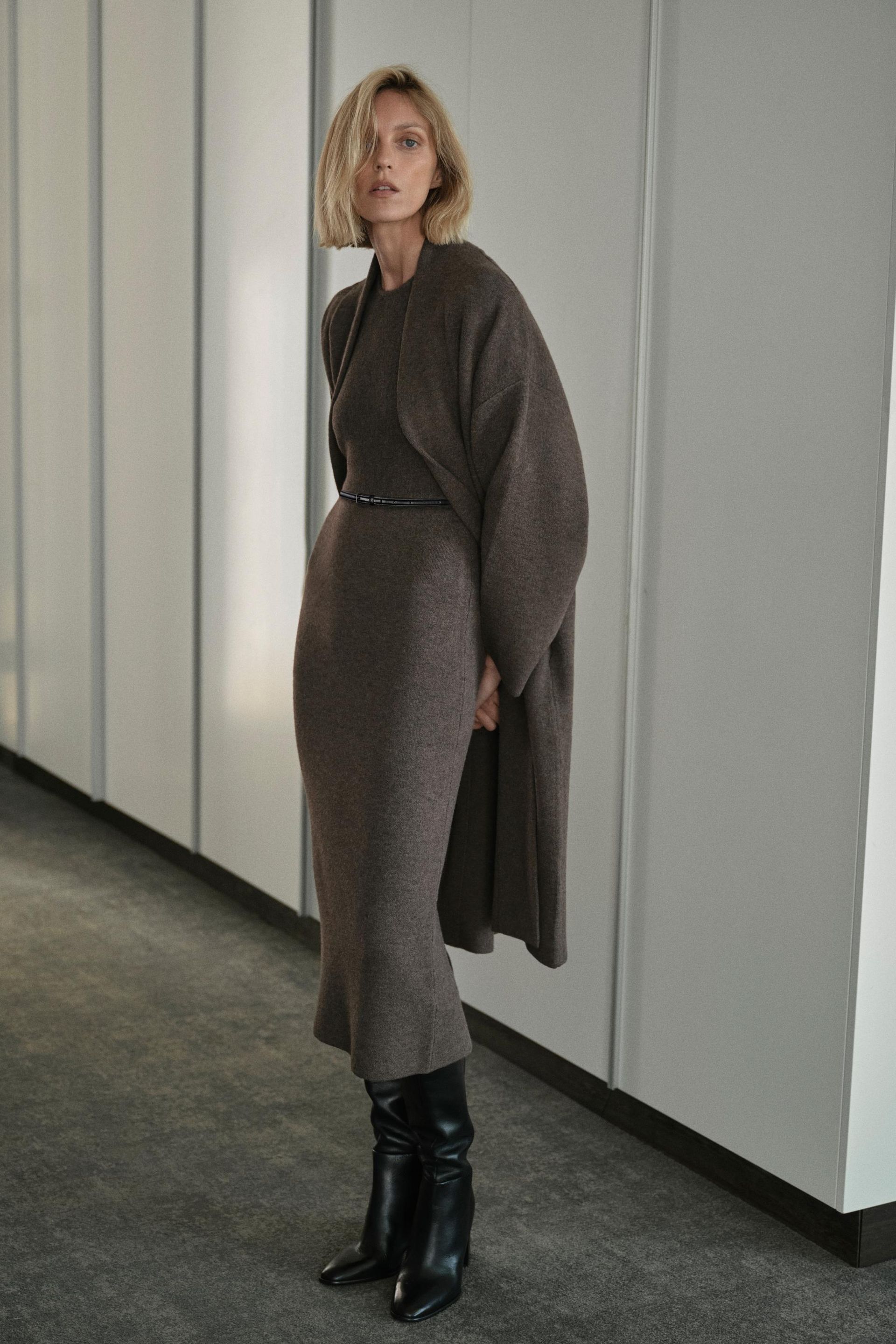 Long Knit Coat