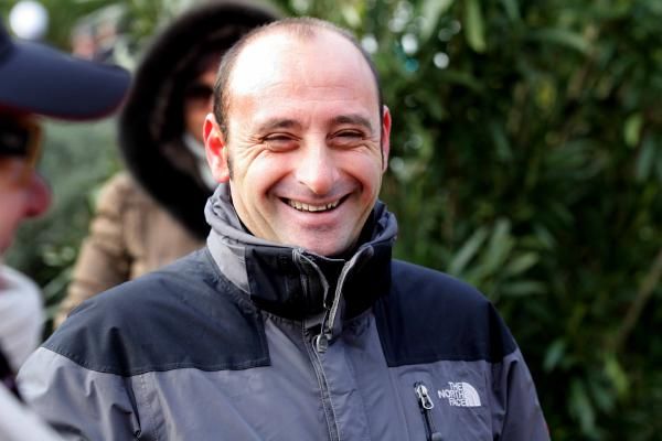 Paolo Bettini was on hand at his local race.