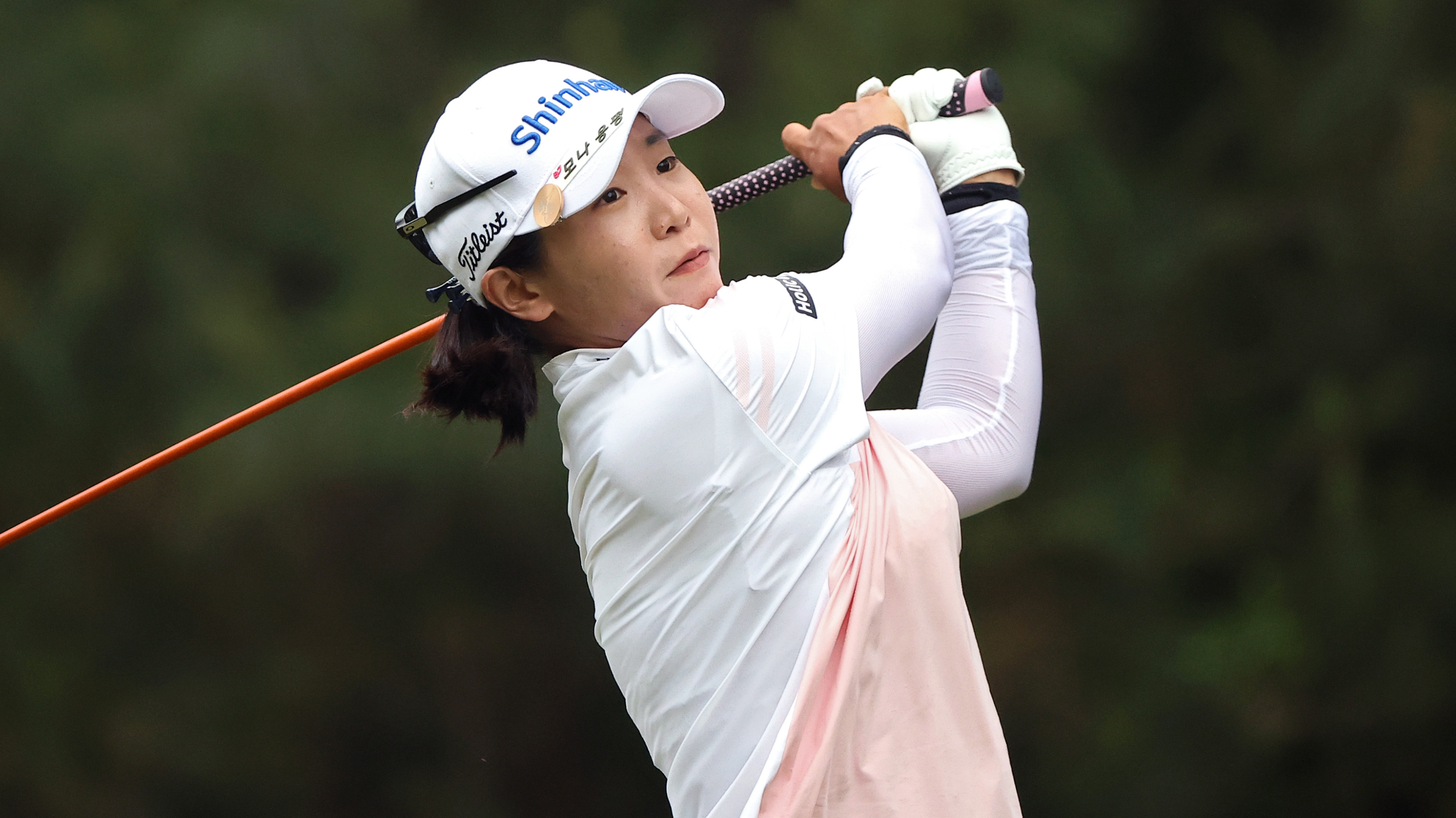 Jin Hee Im takes a shot in the Chevron Championship 