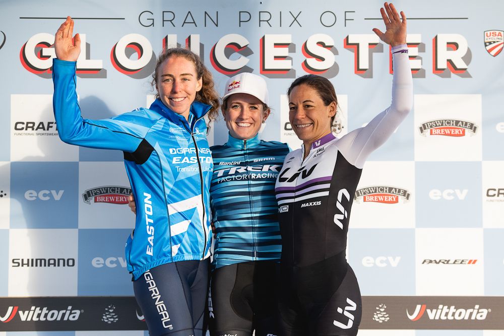 The Gran Prix of Gloucester day 2 podium