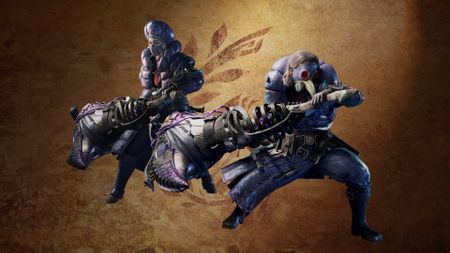 Monster Hunter Wilds hammer promo art