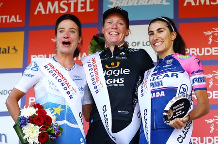 Kirsten Wild (Wiggle High5) wins Prudential RideLondon Classique