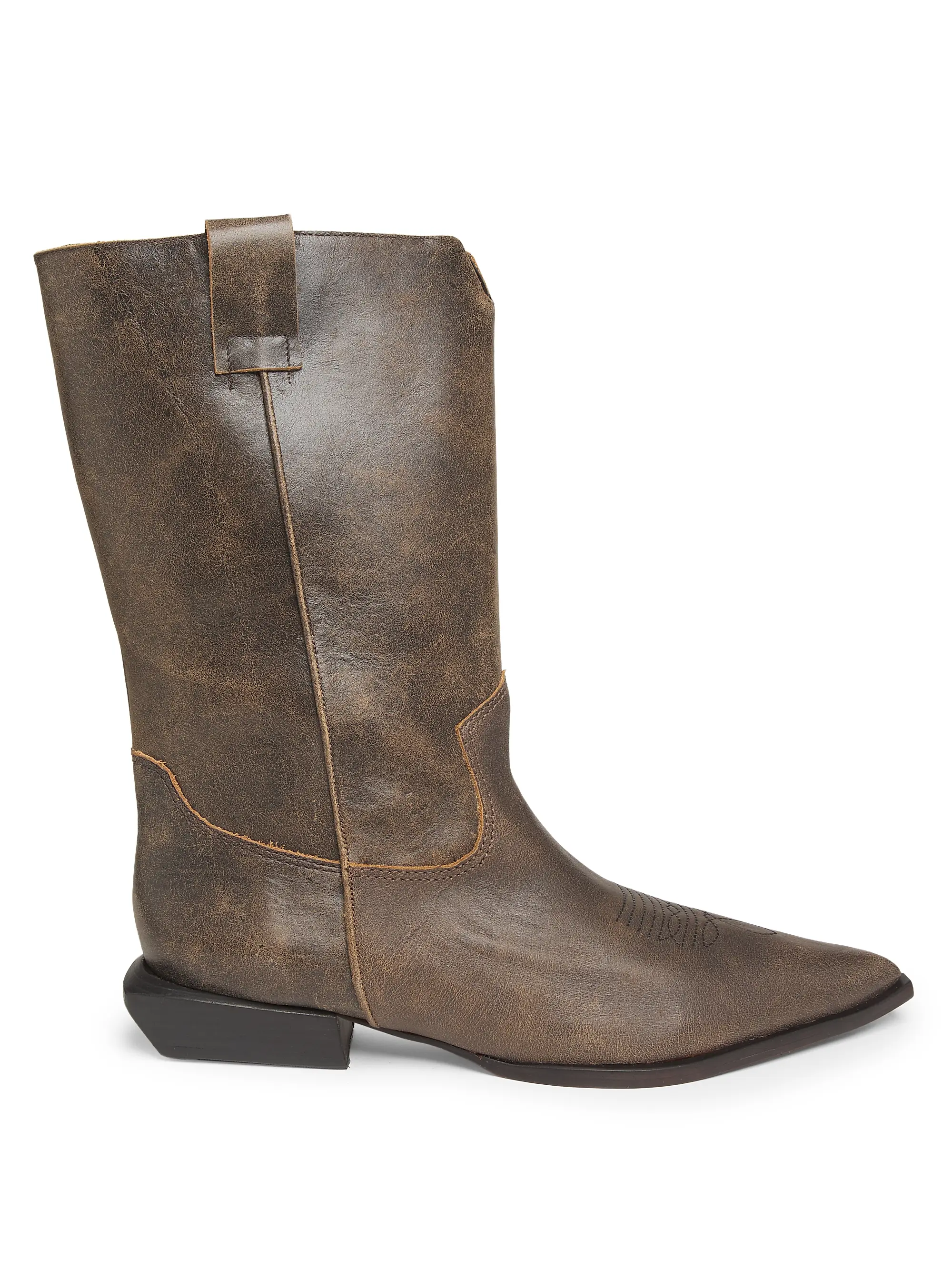 Ashley 30mm Leather Boots