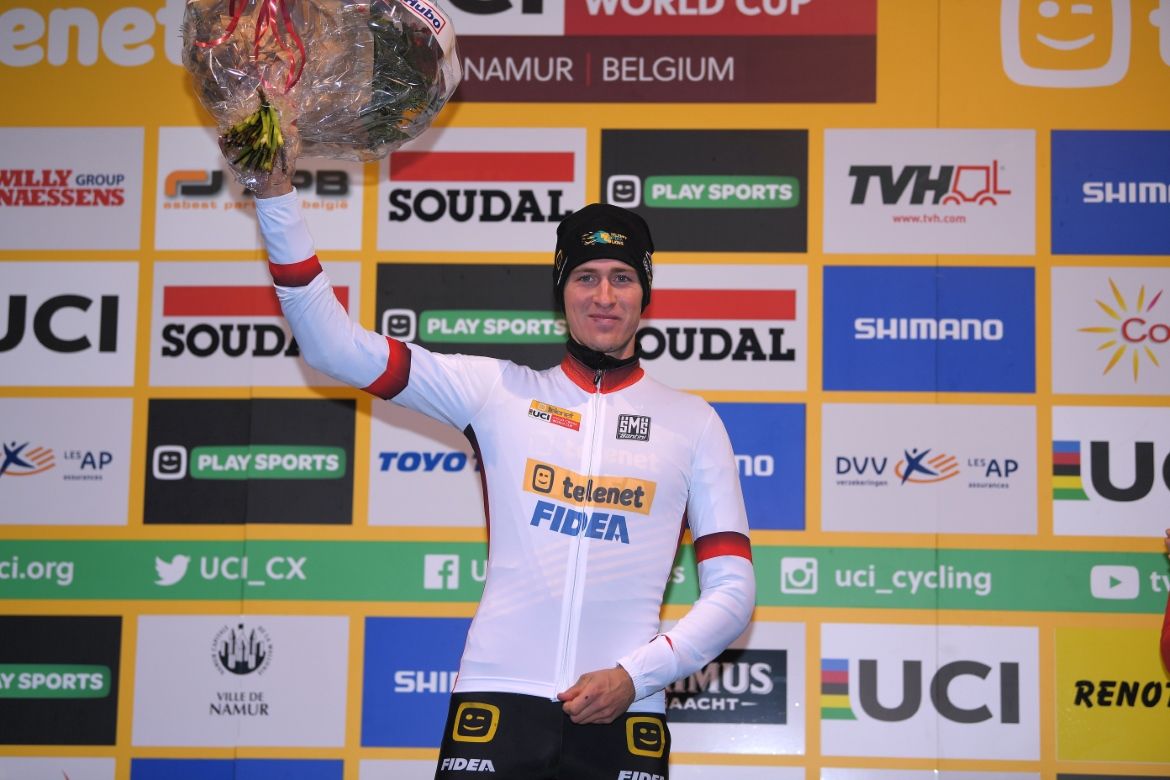 Toon Aerts kept his lead in the World Cup standings