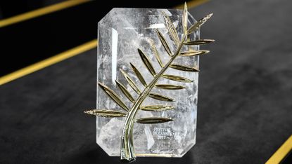 The Palme d'Or trophy