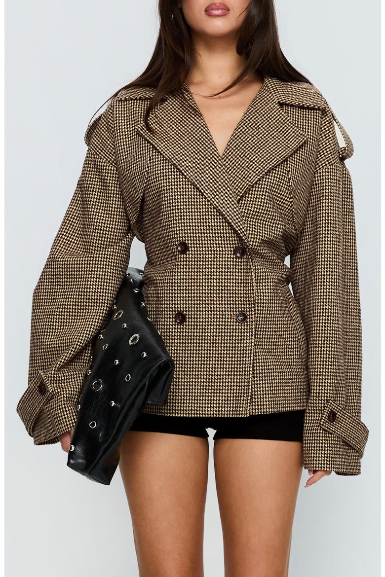Brieanna Cropped Trench Coat