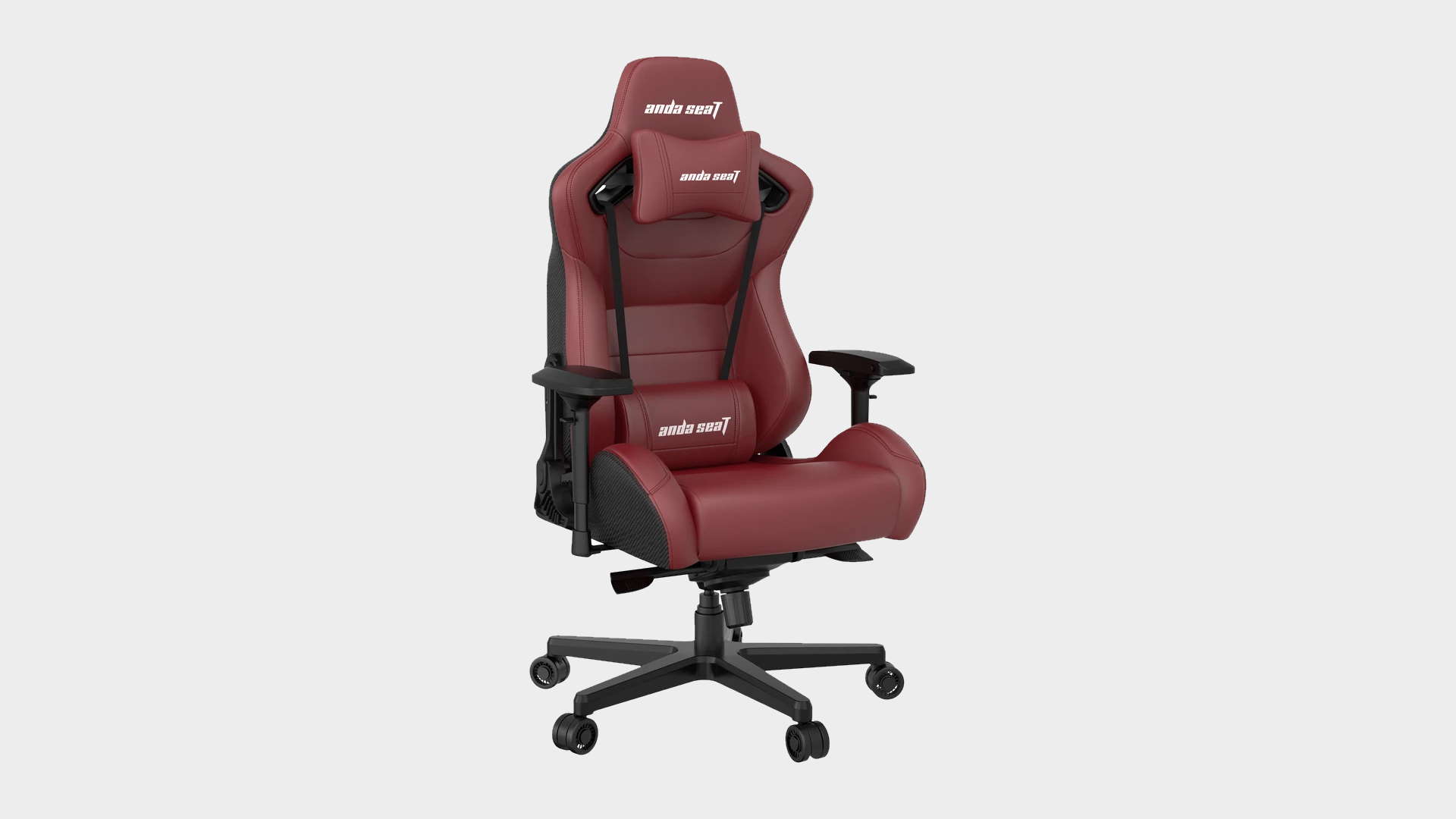 AndaSeat Kaiser 2 gaming chair in maroon