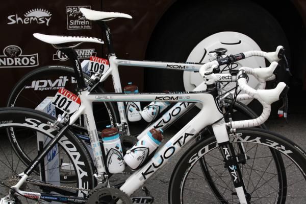 The AG2R bikes