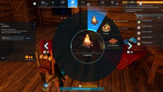 Build a Campfire to stay warm at night in Palworld.