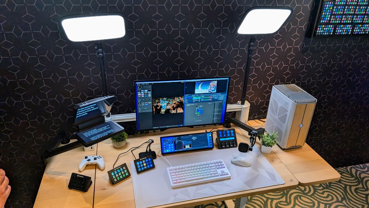 Stream Deck creator setup demo at Computex 2025